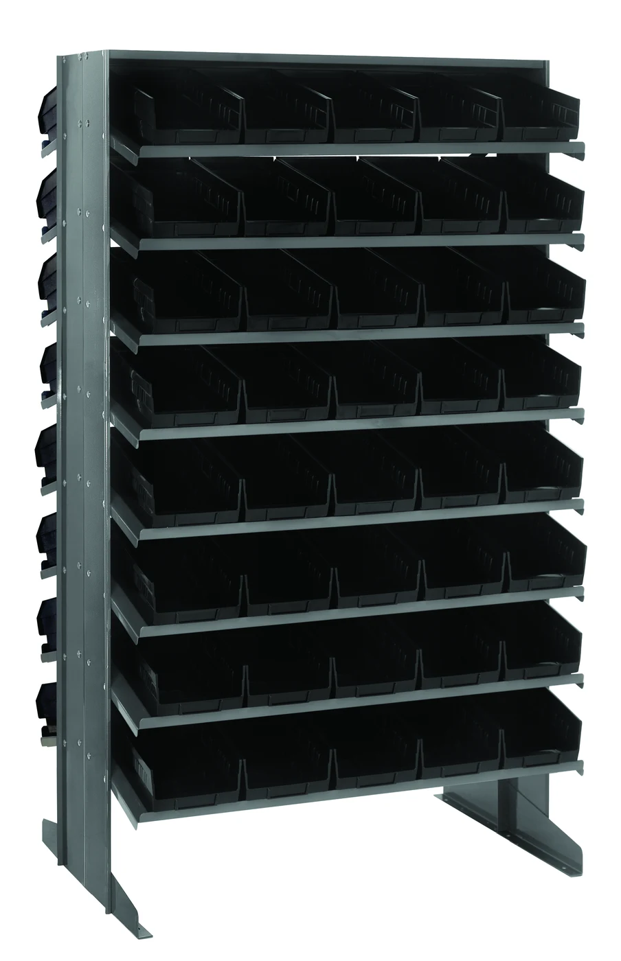 Quantum QPRD-102BK Pick Rack, 24"L x 36"W x 60"H, 800 lb capacity, Gray