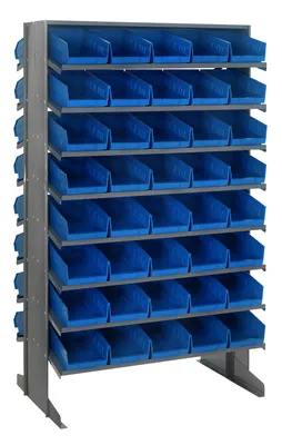Quantum QPRD-102BL Pick Rack, 24"L x 36"W x 60"H, 800 lb capacity, Gray