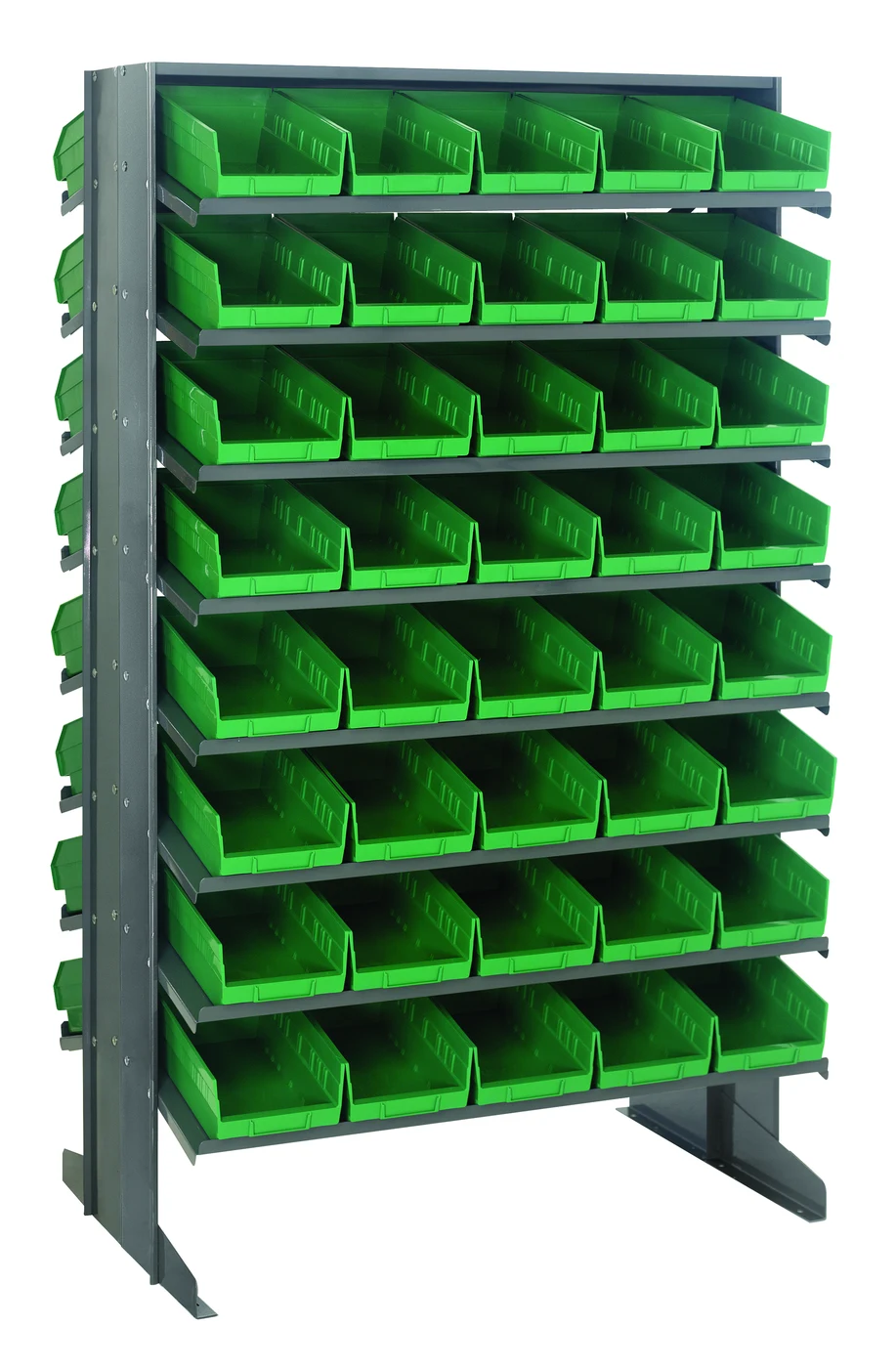 Quantum QPRD-102GN Pick Rack, 24"L x 36"W x 60"H, 800 lb capacity, Gray