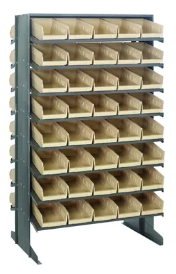 Quantum QPRD-102IV Pick Rack, 24"L x 36"W x 60"H, 800 lb capacity, Gray