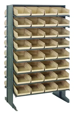 Quantum QPRD-107IV Pick Rack, 24"L x 36"W x 60"H, 800 lb capacity, Gray
