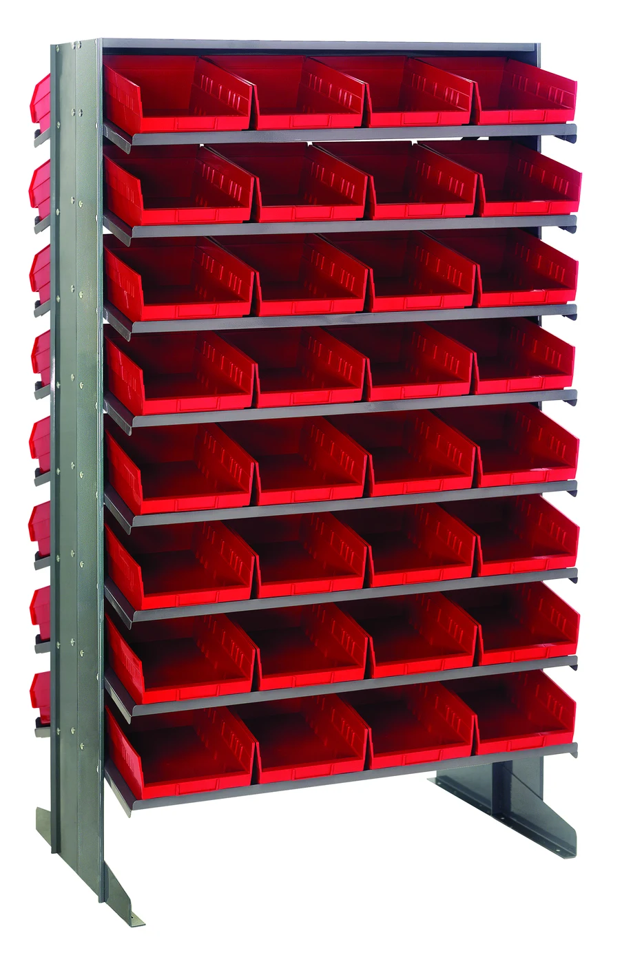 Quantum QPRD-107RD Pick Rack, 24"L x 36"W x 60"H, 800 lb capacity, Gray