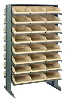Quantum QPRD-109IV Pick Rack, 24"L x 36"W x 60"H, 800 lb capacity, Gray