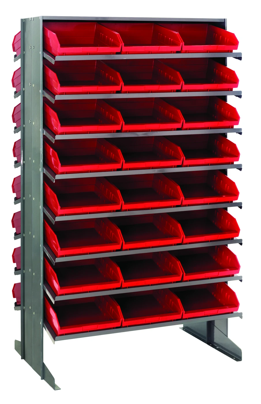 Quantum QPRD-109RD Pick Rack, 24"L x 36"W x 60"H, 800 lb capacity, Gray