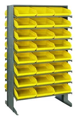 Quantum QPRD-109YL Pick Rack, 24"L x 36"W x 60"H, 800 lb capacity, Gray