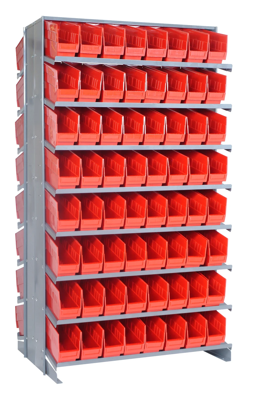 Quantum QPRD-201RD Pick Rack, 24"L x 36"W x 63-1/2"H, 800 lb capacity, Gray