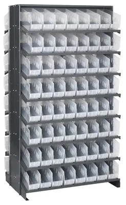 Quantum QPRD-201CL Pick Rack, 24"L x 36"W x 63-1/2"H, 800 lb capacity, Gray