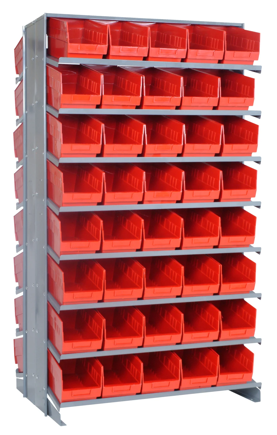 Quantum QPRD-202RD Pick Rack, 24"L x 36"W x 63-1/2"H, 800 lb capacity, Gray