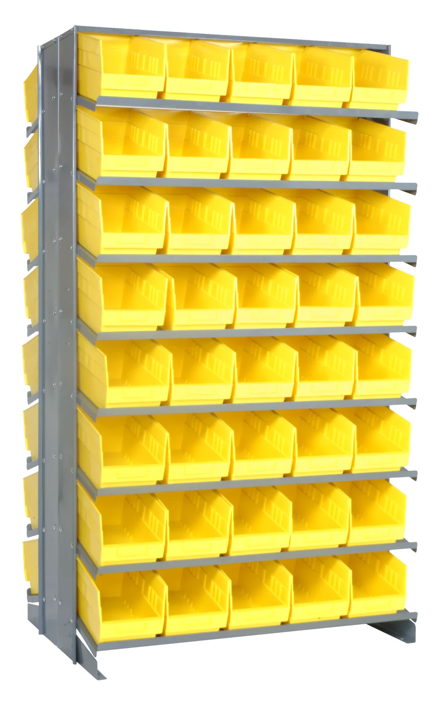 Quantum QPRD-202YL Pick Rack, 24"L x 36"W x 63-1/2"H, 800 lb capacity, Gray