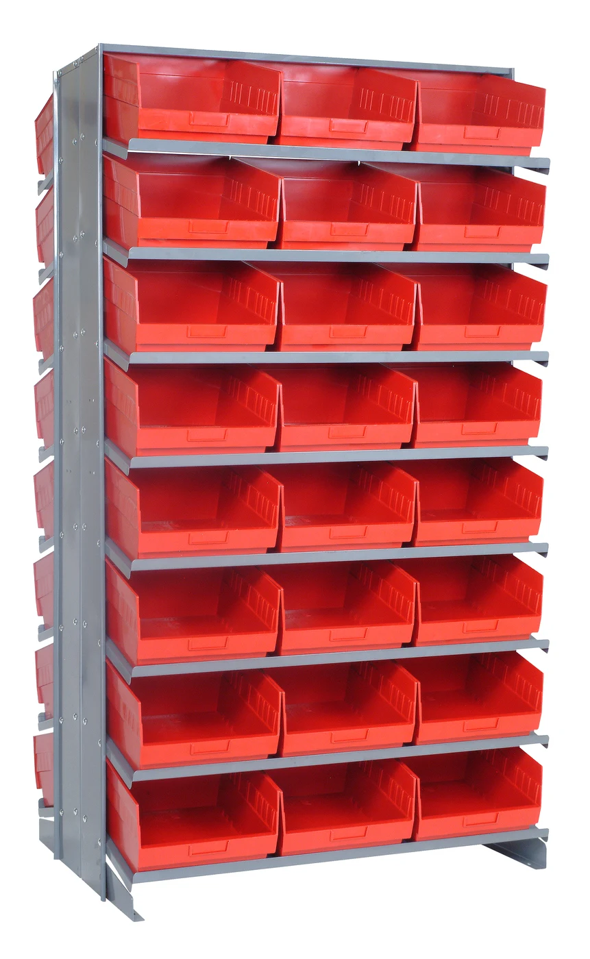 Quantum QPRD-209RD Pick Rack, 24"L x 36"W x 63-1/2"H, 800 lb capacity, Gray