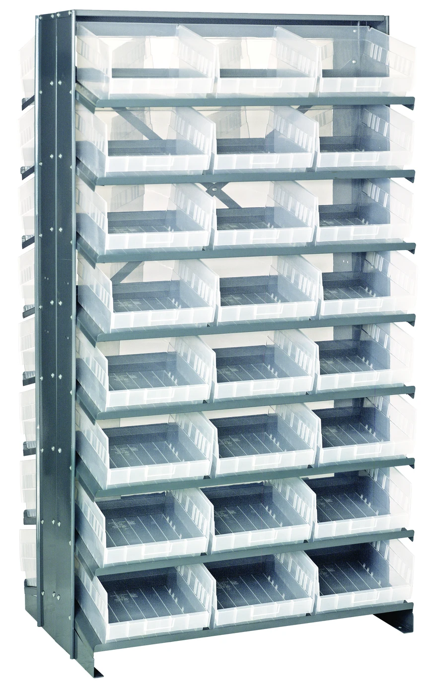 Quantum QPRD-209CL Pick Rack, 24"L x 36"W x 63-1/2"H, 800 lb capacity, Gray