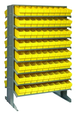 Quantum QPRD-501YL Pick Rack, 24"L x 36"W x 60"H, 800 lb capacity, Gray