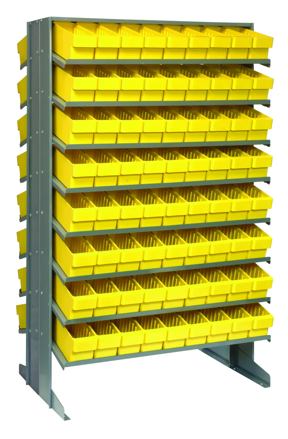 Quantum QPRD-501YL Pick Rack, 24"L x 36"W x 60"H, 800 lb capacity, Gray