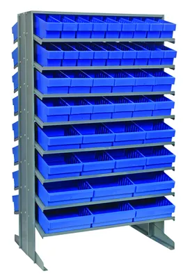 Quantum QPRD-5678BL Pick Rack, 24"L x 36"W x 60"H, 800 lb capacity, Gray