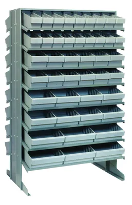 Quantum QPRD-5678GY Pick Rack, 24"L x 36"W x 60"H, 800 lb capacity, Gray