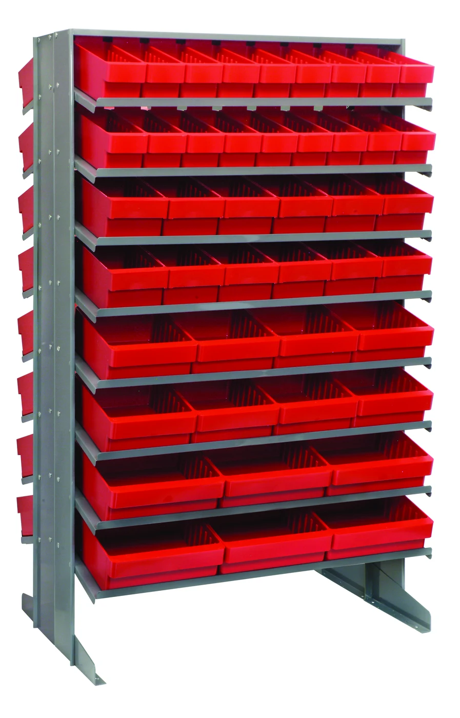 Quantum QPRD-5678RD Pick Rack, 24"L x 36"W x 60"H, 800 lb capacity, Gray