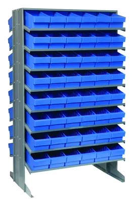 Quantum QPRD-601BL Pick Rack, 24"L x 36"W x 60"H, 800 lb capacity, Gray