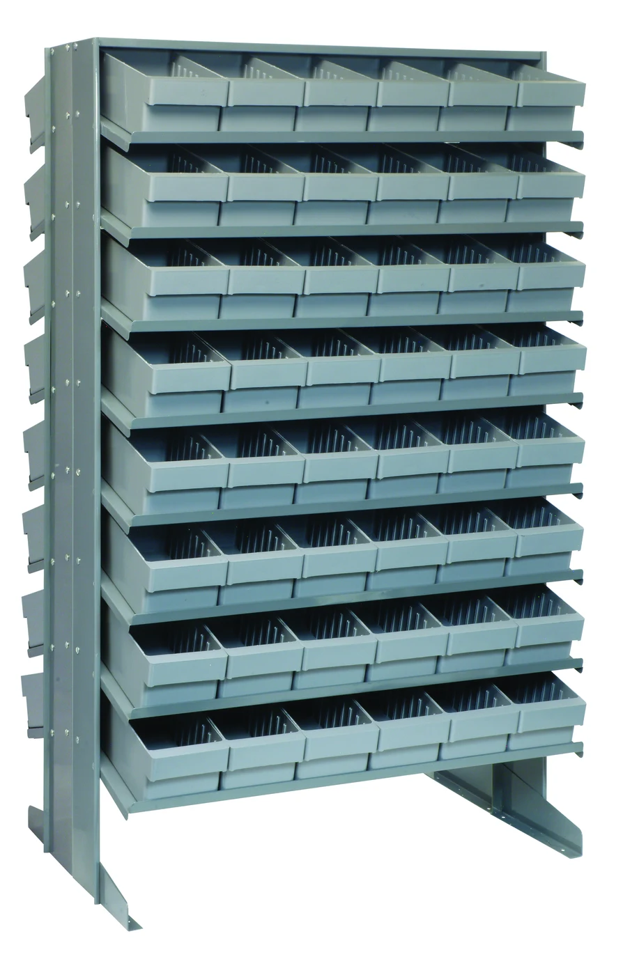Quantum QPRD-601GY Pick Rack, 24"L x 36"W x 60"H, 800 lb capacity, Gray