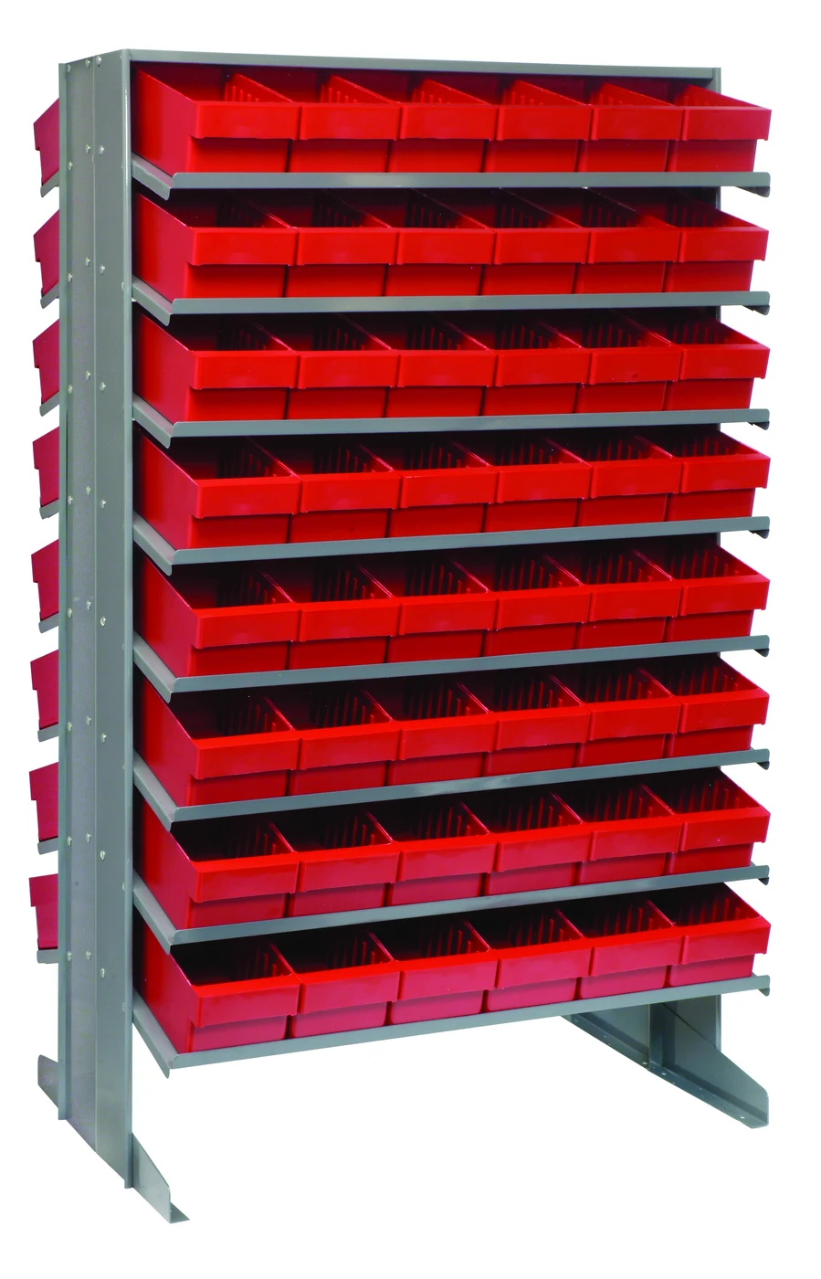 Quantum QPRD-601RD Pick Rack, 24"L x 36"W x 60"H, 800 lb capacity, Gray