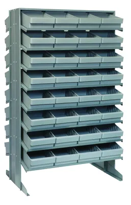 Quantum QPRD-701GY Pick Rack, 24"L x 36"W x 60"H, 800 lb capacity, Gray