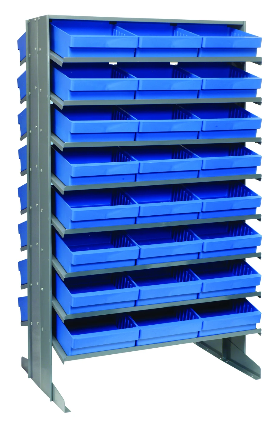 Quantum QPRD-801BL Pick Rack, 24"L x 36"W x 60"H, 800 lb capacity, Gray
