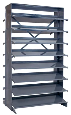 Quantum QPRD18-6 Pick Rack, 36"L x 36"W x 63-1/2"H, 800 lb capacity, Gray