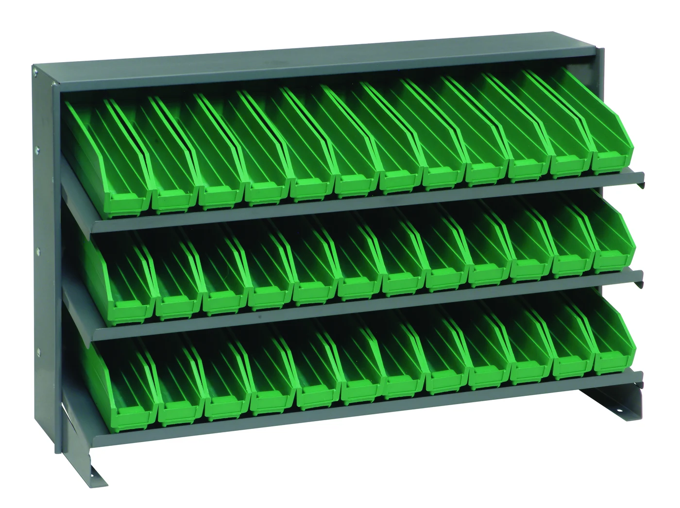 Quantum QPRHA-100GN Pick Rack, 12-1/2"L x 36"W x 23"H, 250 lb capacity, Gray