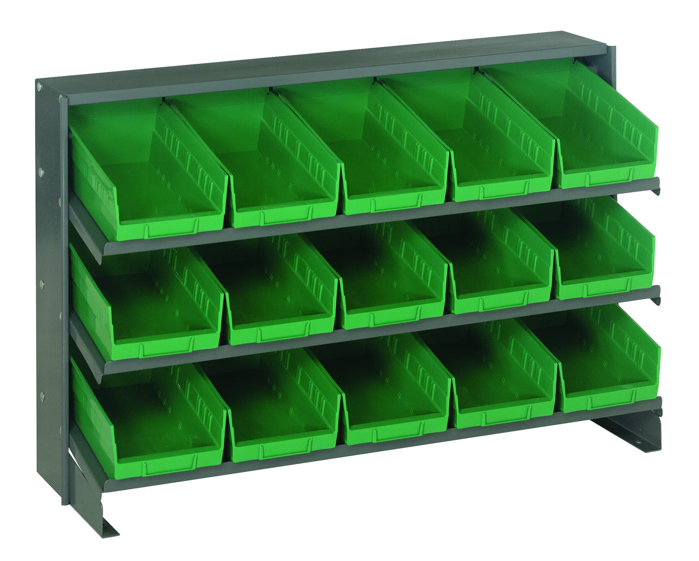 Quantum QPRHA-102GN Pick Rack, 12-1/2"L x 36"W x 23"H, 250 lb capacity, Gray
