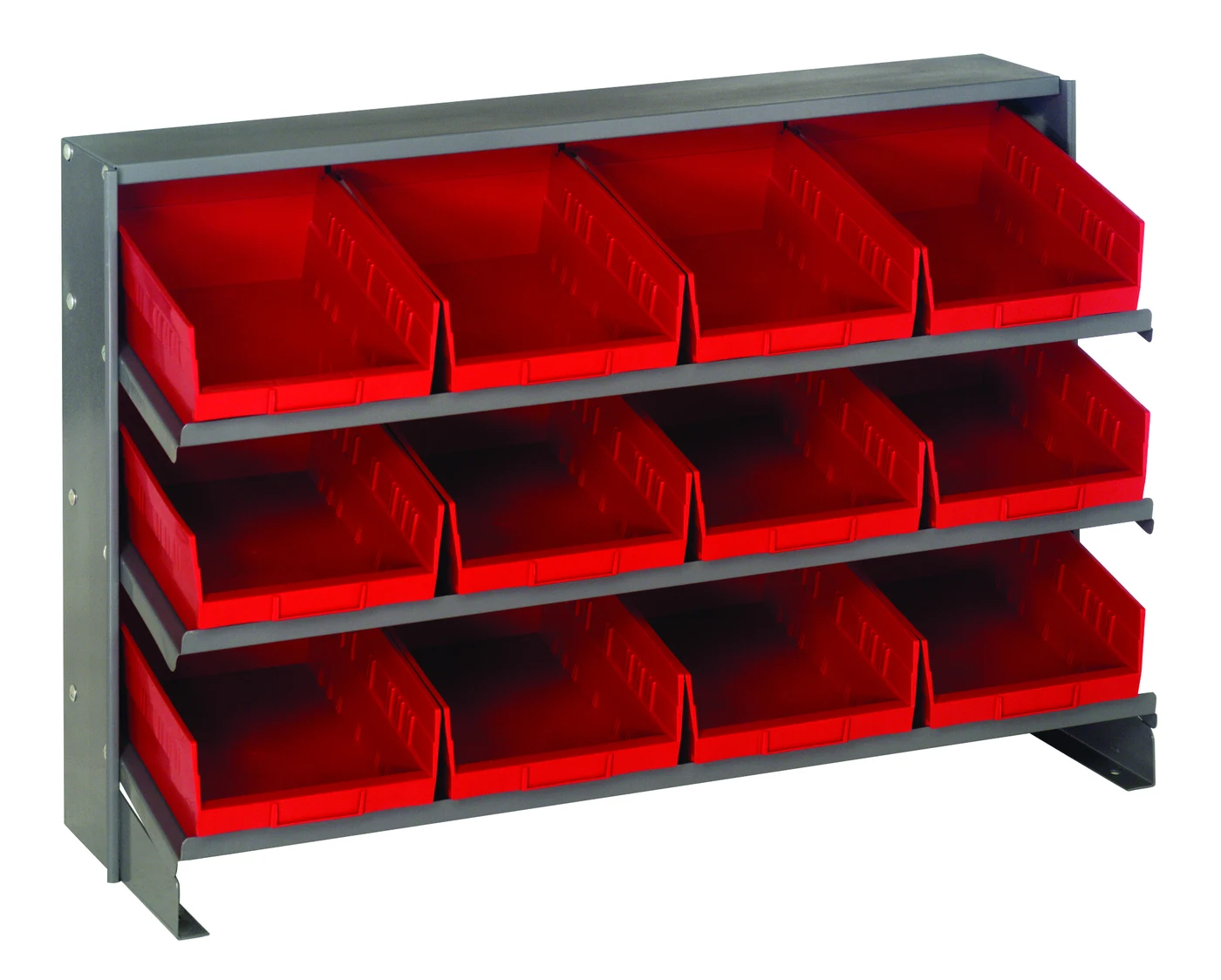 Quantum QPRHA-107RD Pick Rack, 12-1/2"L x 36"W x 23"H, 250 lb capacity, Gray