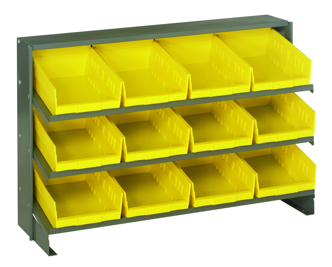Quantum QPRHA-107YL Pick Rack, 12-1/2"L x 36"W x 23"H, 250 lb capacity, Gray