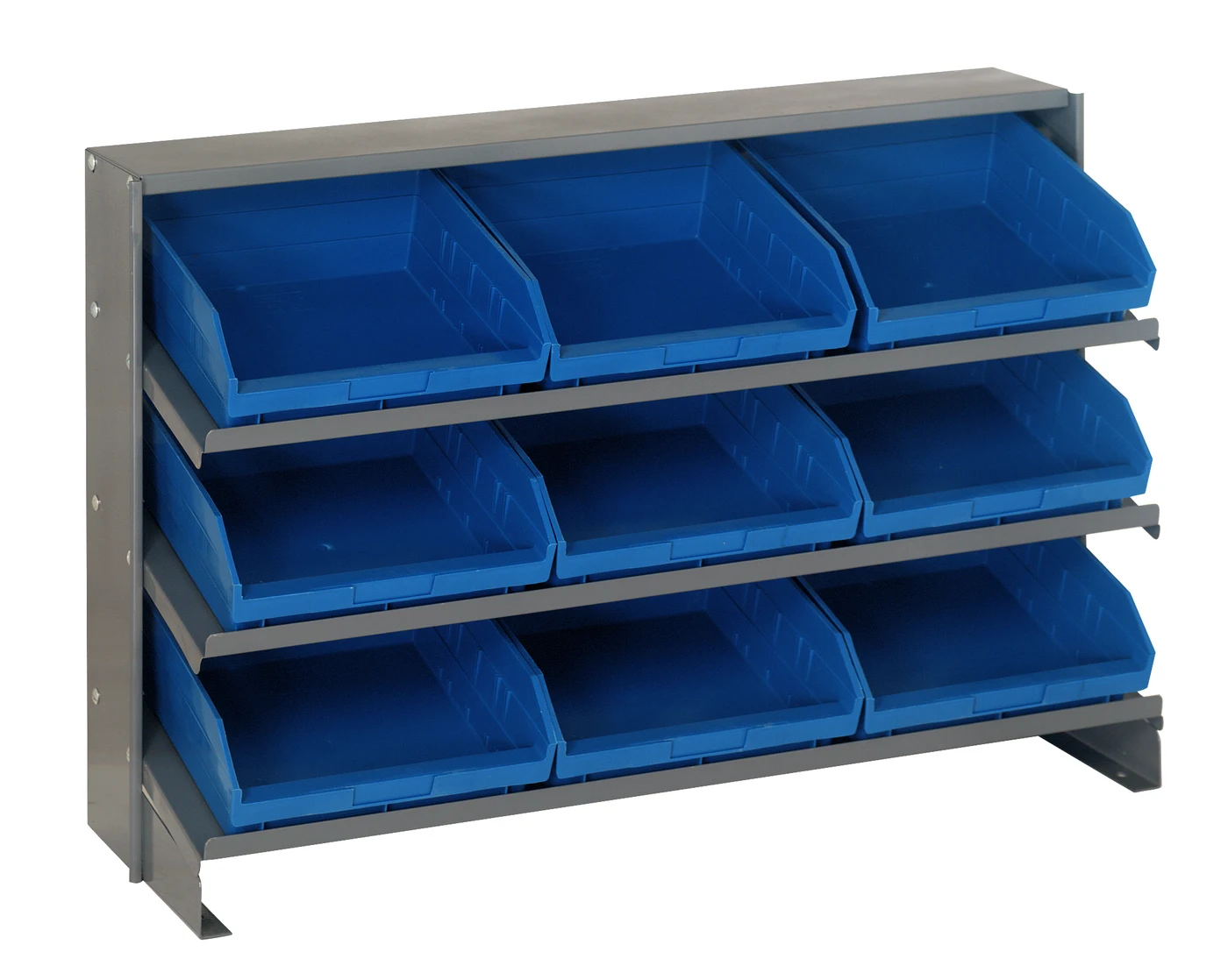 Quantum QPRHA-109BL Pick Rack, 12-1/2"L x 36"W x 23"H, 250 lb capacity, Gray