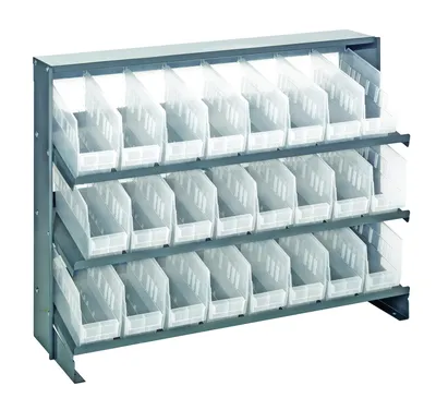 Quantum QPRHA-201CL Pick Rack, 12"L x 36"W x 26-1/2"H, 250 lb capacity, Gray