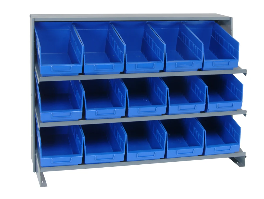 Quantum QPRHA-202BL Pick Rack, 12"L x 36"W x 26-1/2"H, 250 lb capacity, Gray