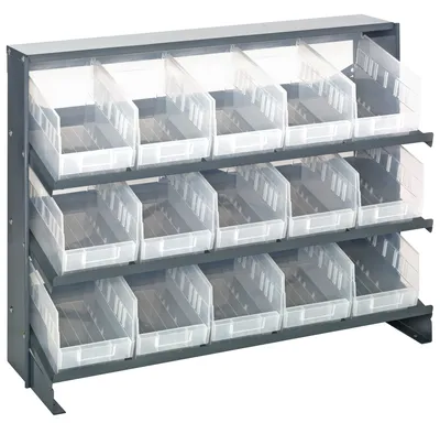 Quantum QPRHA-202CL Pick Rack, 12"L x 36"W x 26-1/2"H, 250 lb capacity, Gray