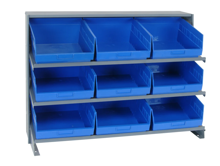 Quantum QPRHA-209BL Pick Rack, 12"L x 36"W x 26-1/2"H, 250 lb capacity, Gray