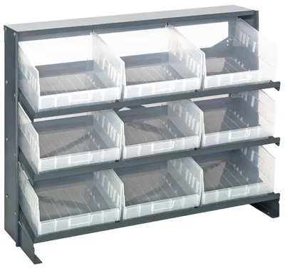 Quantum QPRHA-209CL Pick Rack, 12"L x 36"W x 26-1/2"H, 250 lb capacity, Gray