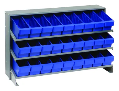 Quantum QPRHA-501BL Pick Rack, 12-1/2"L x 36"W x 23"H, 250 lb capacity, Gray