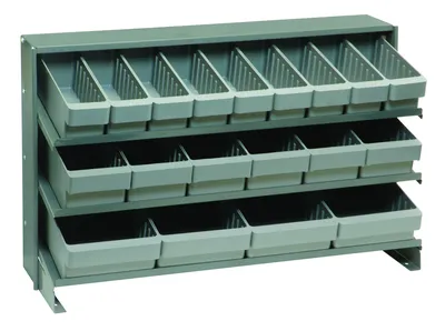 Quantum QPRHA-567GY Pick Rack, 12-1/2"L x 36"W x 23"H, 250 lb capacity, Gray