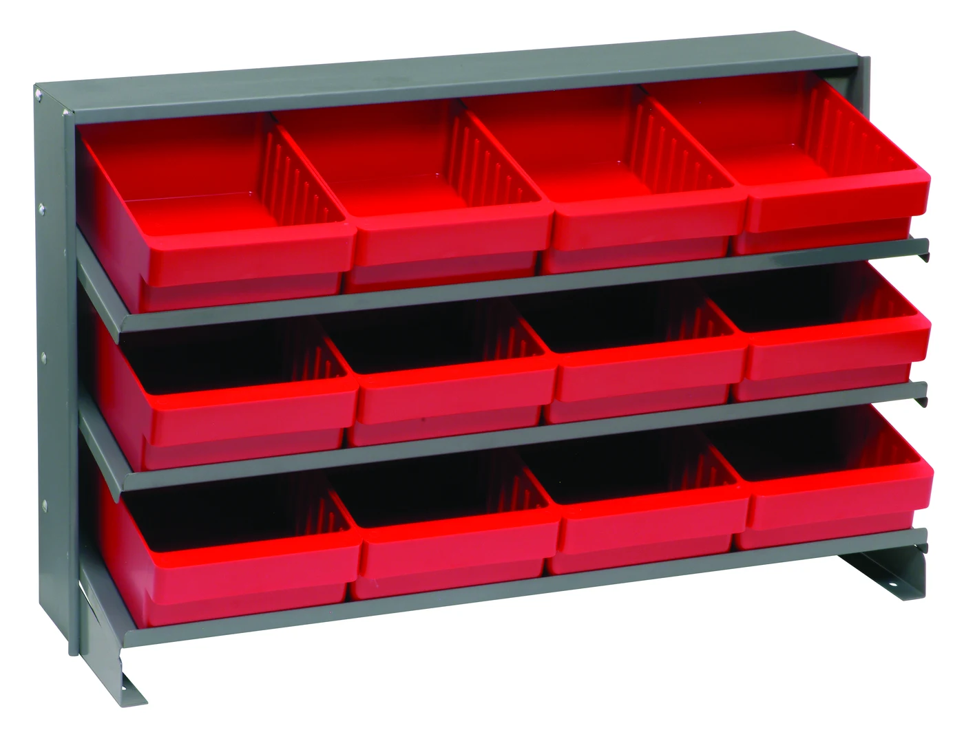 Quantum QPRHA-701RD Pick Rack, 12-1/2"L x 36"W x 23"H, 250 lb capacity, Gray