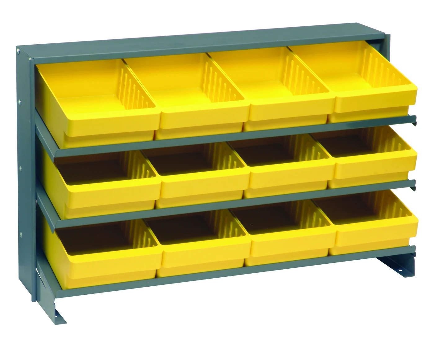Quantum QPRHA-701YL Pick Rack, 12-1/2"L x 36"W x 23"H, 250 lb capacity, Gray