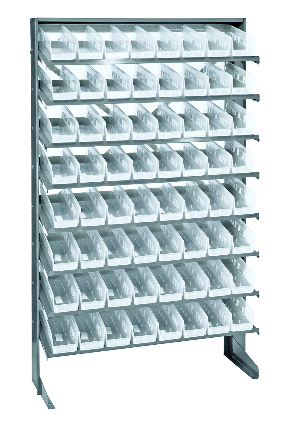 Quantum QPRS-101CL Pick Rack, 12"D x 36"W x 60"H, 400 lb capacity, Gray