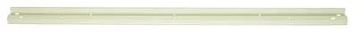 Quantum QRU-1WHC Wall Rail, 8"W x 3"H, 125 lb capacity, Oyster White