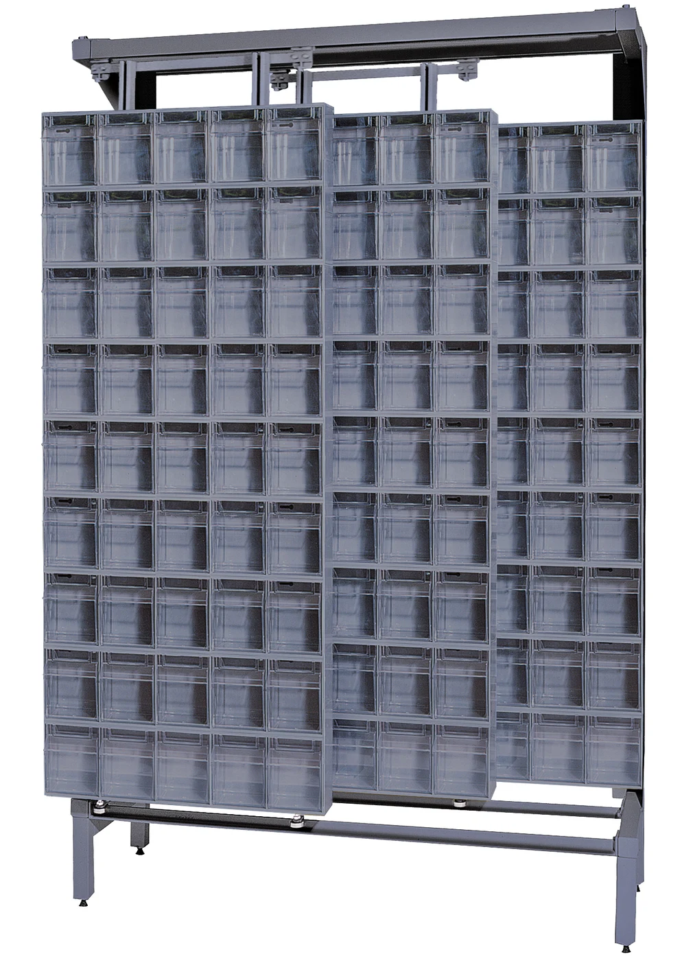 Quantum QS-305-36GY Free Standing Slider, 48"W x 18"D x 77"H, 2000 lb capacity, Gray