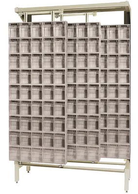 Quantum QS-305-36IV Free Standing Slider, 48"W x 18"D x 77"H, 2000 lb capacity, Ivory