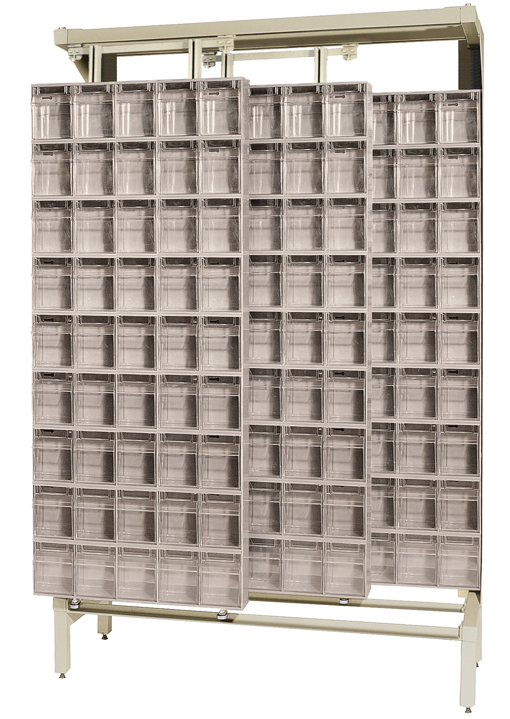 Quantum QS-305-36IV Free Standing Slider, 48"W x 18"D x 77"H, 2000 lb capacity, Ivory