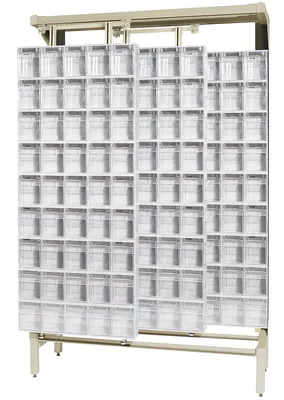 Quantum QS-305-36WT Free Standing Slider, 48"W x 18"D x 77"H, 2000 lb capacity, Ivory