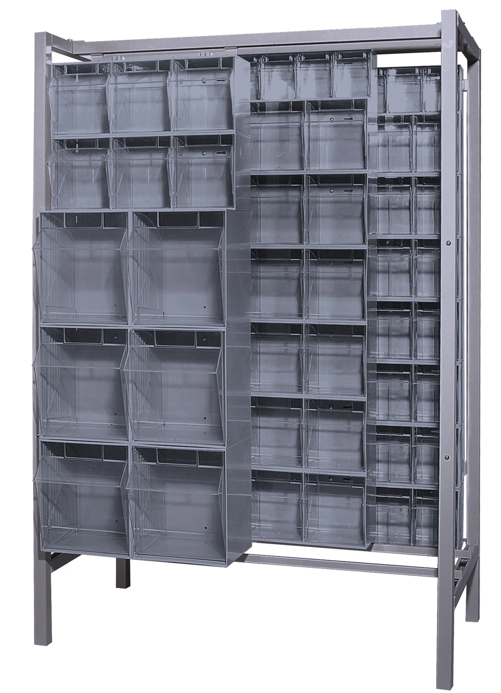 Quantum QS-BIG-101GY Free Standing Slider, 51-1/4"W x 26"D x 77"H, 2000 lb capacity, Gray
