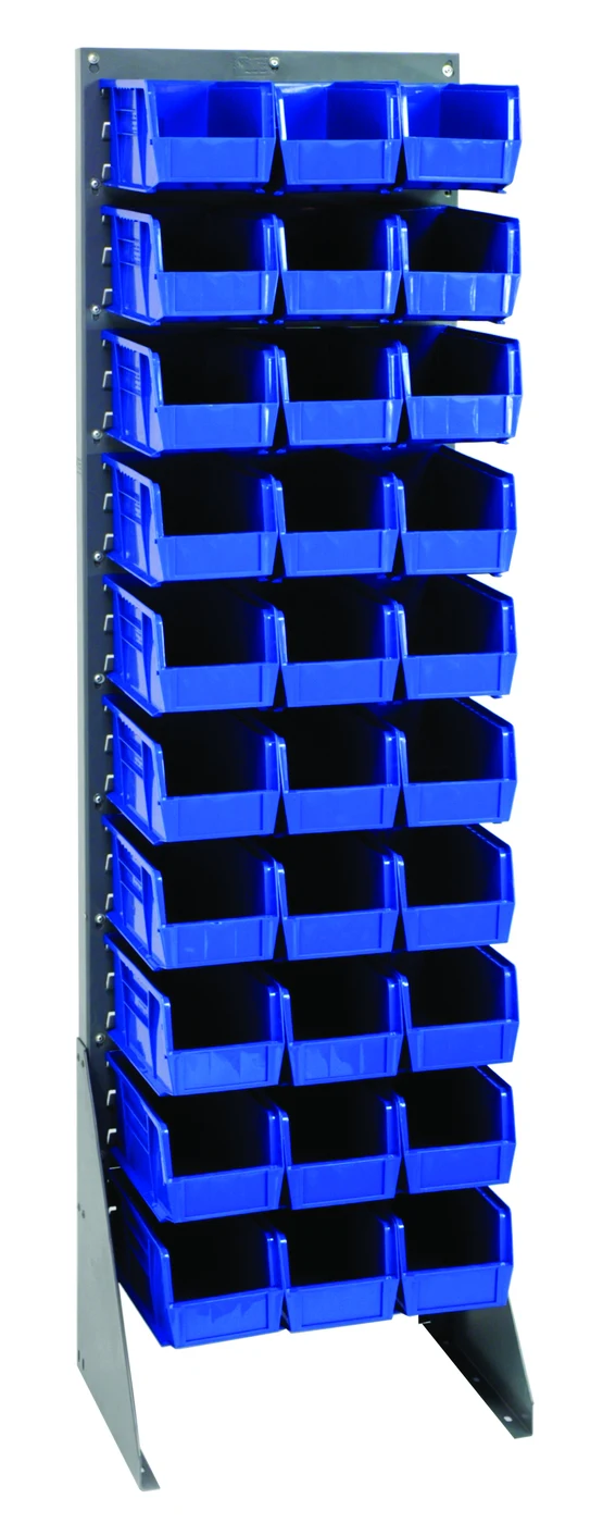 Quantum QSS-1866H Rack, 18"D x 12-1/2"W x 66"H, 375 lb capacity, Gray