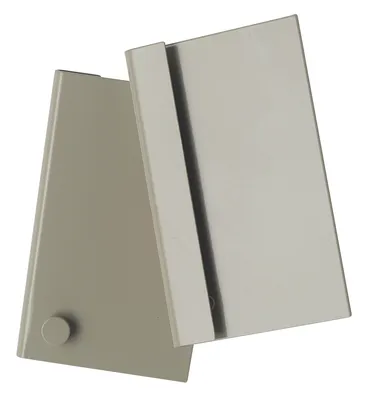 Quantum QTB-LP-BKTBG Louvered Panel Bracket for QTB Tip Out Bins (1 Pair), Beige