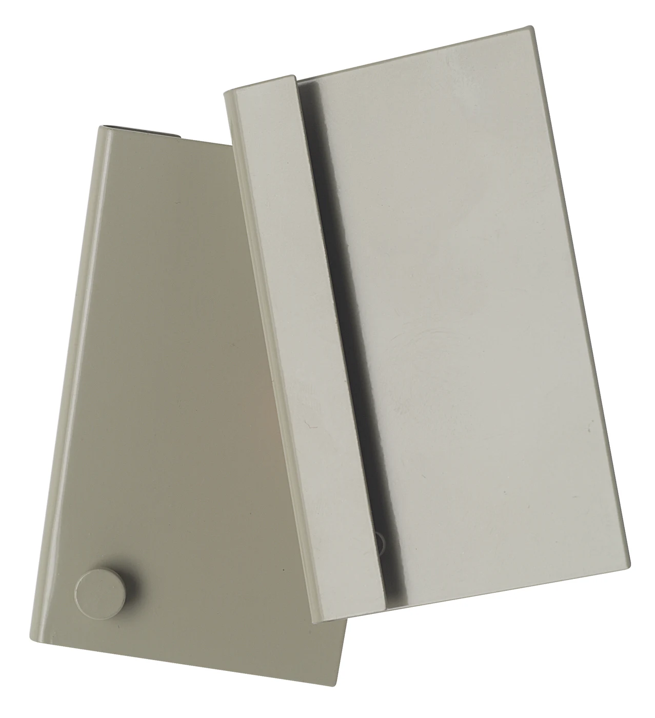 Quantum QTB-LP-BKTBG Louvered Panel Bracket for QTB Tip Out Bins (1 Pair), Beige